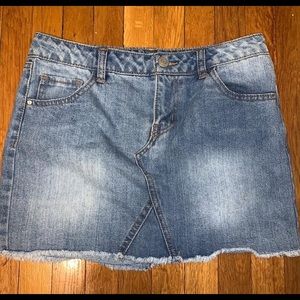 Jean skirt